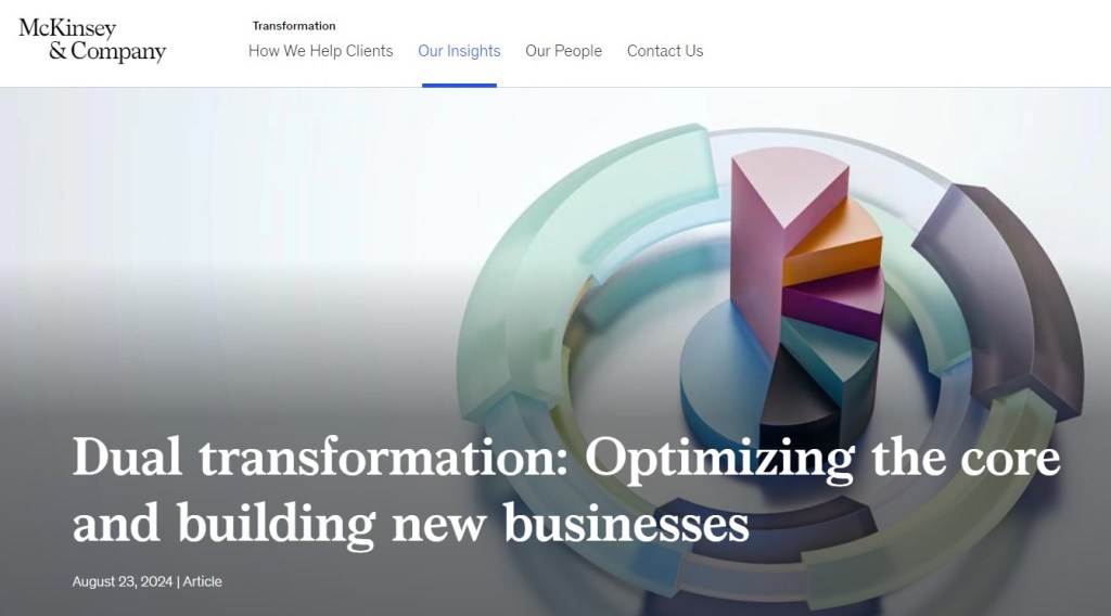 Interesting article: Dual&nbsp;transformation