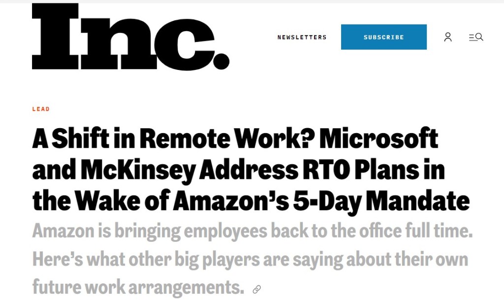 Which is better – mandated RTO, virtual, or somewhere in the middle?